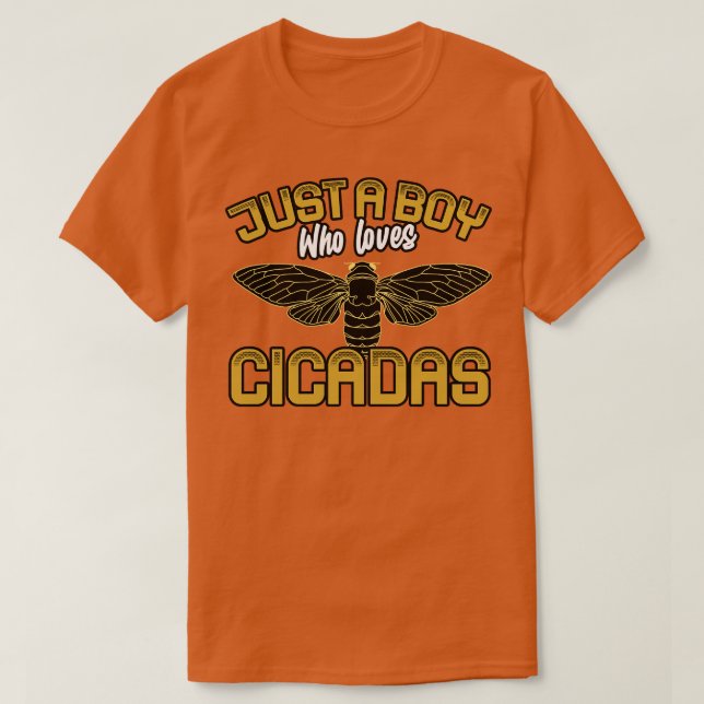 Bara en pojke som Kärlek Cicadas 1 T Shirt (Design framsida)