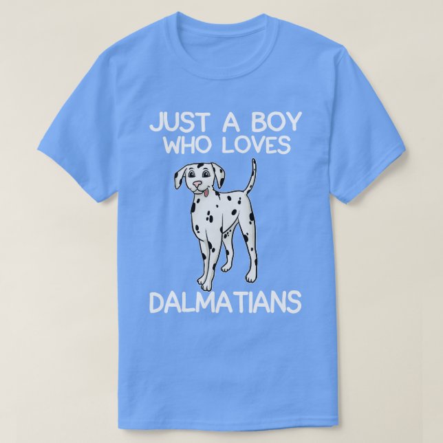 Bara en pojke som Kärlek Dalmatier T Shirt (Design framsida)