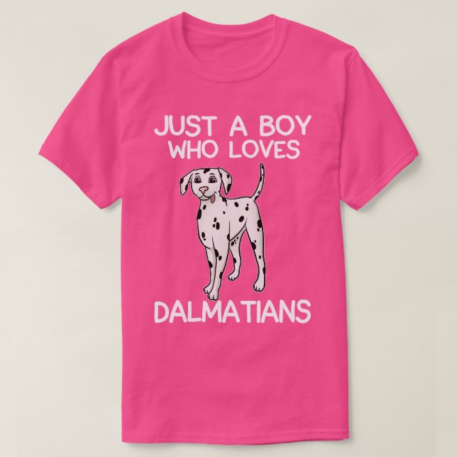 Bara en pojke som Kärlek Dalmatier T Shirt (Design framsida)
