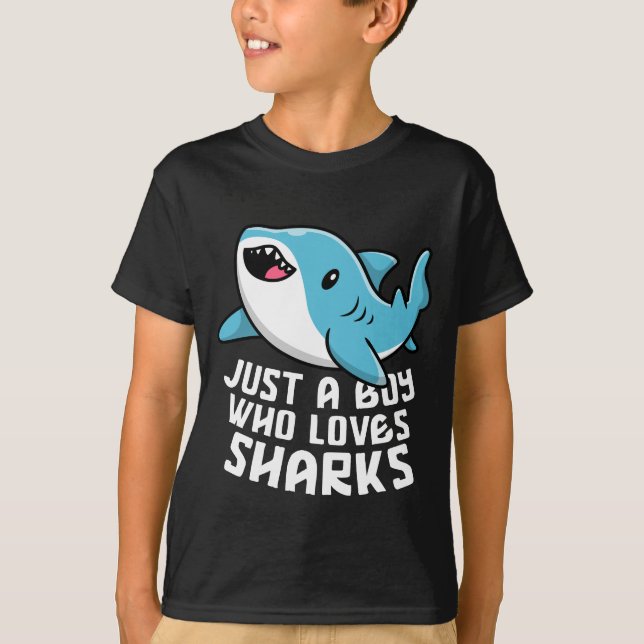 Bara en pojke som Kärlek delar T Shirt (Framsida)