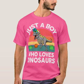 Bara en pojke som Kärlek Dinosaurs Tshirt Trex til T Shirt