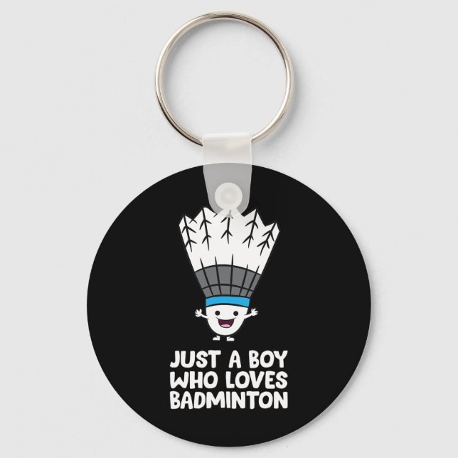 Bara en pojke som Kärlek Dminton Nyckelring (Framsida)
