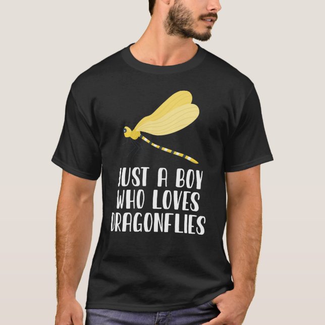 Bara en pojke som Kärlek draflies T Shirt (Framsida)