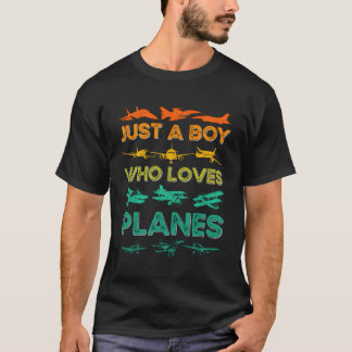 Bara en pojke som Kärlek Flygplan T Shirt