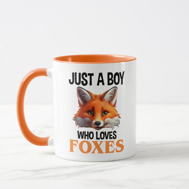 Bara en pojke som Kärlek Foxes Mugg (Vänster)