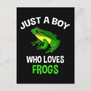 Bara en pojke som Kärlek Frogs Vykort