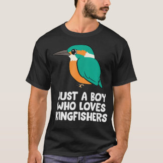 Bara en pojke som Kärlek Kingfish Cute Kingfisher  T Shirt