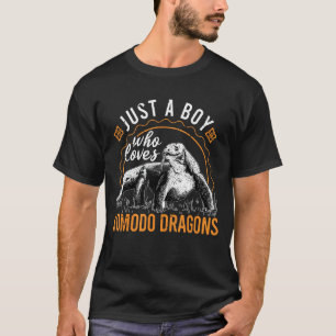 Bara en pojke som kärlek Komodo Dragons Komodo Dra T Shirt