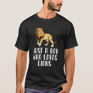 Bara en pojke som Kärlek Lejon T Shirt