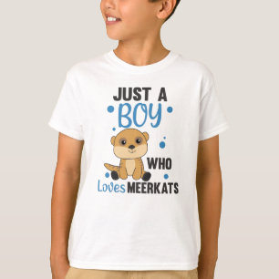 Bara en pojke som kärlek mäter - Zoo Animals T Shirt
