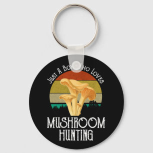 Bara en pojke som Kärlek Mushroom Hunting Nyckelring