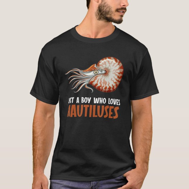 Bara en pojke som kärlek Nautiluses Nautilus T Shirt (Framsida)
