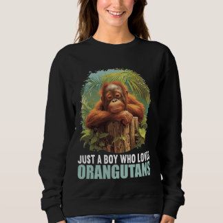 Bara en pojke som kärlek Orangutans Orangutan T Shirt