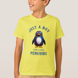 Bara en pojke som kärlek Penguins T-Shirt