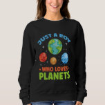 Bara en pojke som Kärlek planetar Astrology Scienc T Shirt<br><div class="desc">Bara en pojke som Kärlek planeterar ett vetenskapligt område</div>