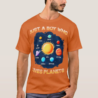 Bara en pojke som Kärlek Planets I Science Chemist T Shirt