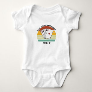 Bara en pojke som kärlek poker t shirt