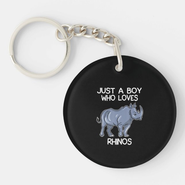 Bara en pojke som Kärlek Rhinos Älskare Gift Rhino (Framsidan)