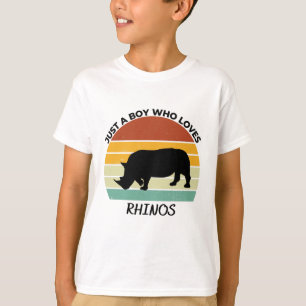 Bara en pojke som kärlek rhinos t shirt