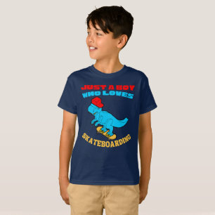Bara en pojke som Kärlek skateboarding T Shirt