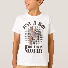 Bara en pojke som Kärlek Sloths T Shirt