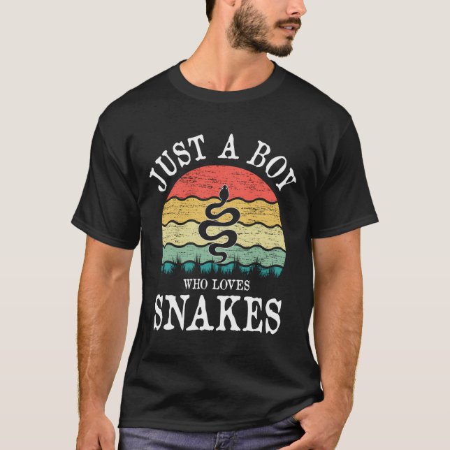 Bara en pojke som Kärlek sningar gåft T Shirt (Framsida)