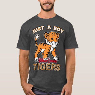 Bara en pojke som Kärlek Tigers T Shirt