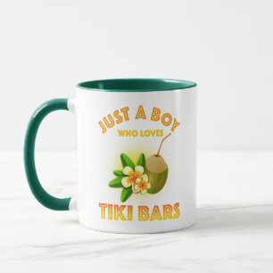 Bara en pojke som Kärlek Tiki Pub Mugg