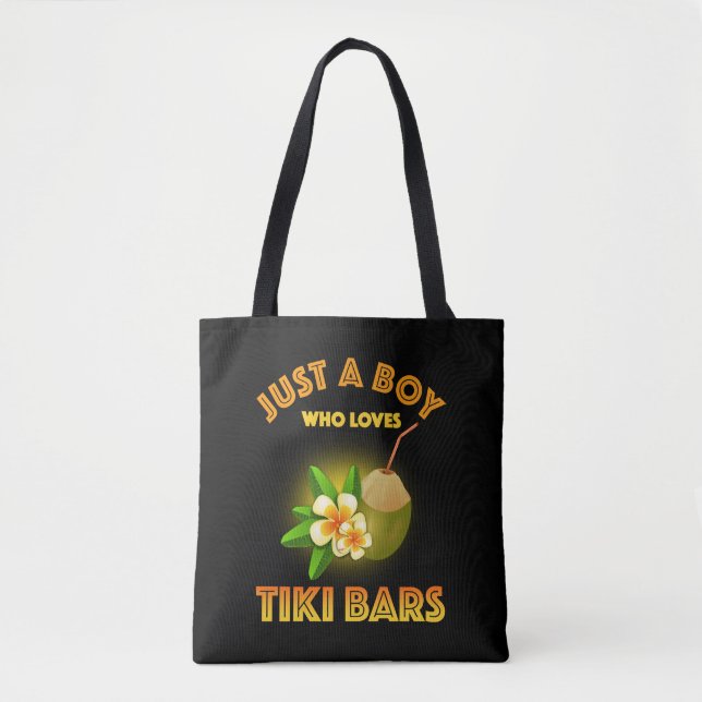 Bara en pojke som Kärlek Tiki Pub Tygkasse (Framsida)