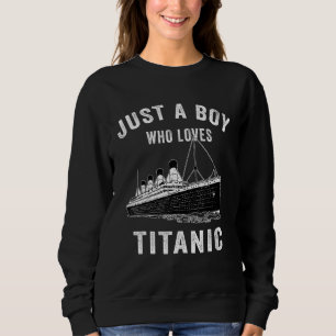Bara en pojke som Kärlek Titanic Titanic Classic F T Shirt
