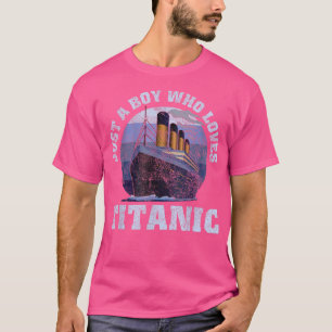 Bara en pojke som Kärlek Titanic Titanic Classic F T Shirt
