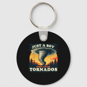 Bara en pojke som Kärlek Tornado Meteorology Storm Nyckelring