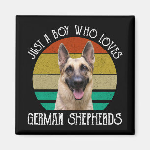 Bara en pojke som Kärlek tyska herdar Magnet
