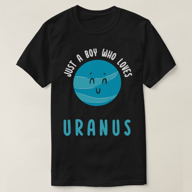 Bara en pojke som Kärlek Uranus T Shirt (Design framsida)