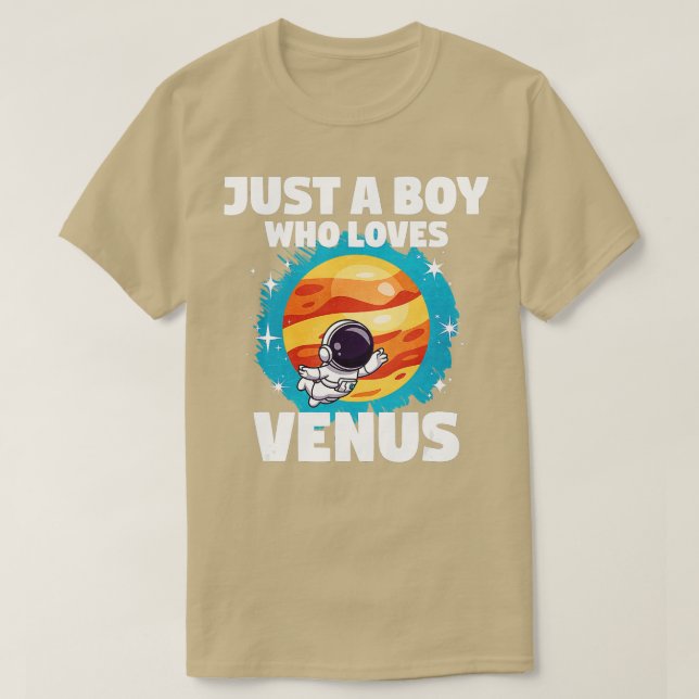 Bara en pojke som Kärlek Venus T Shirt (Design framsida)