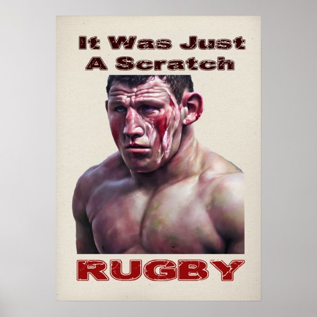 Bara en Poster av en liten rugby (Framsidan)
