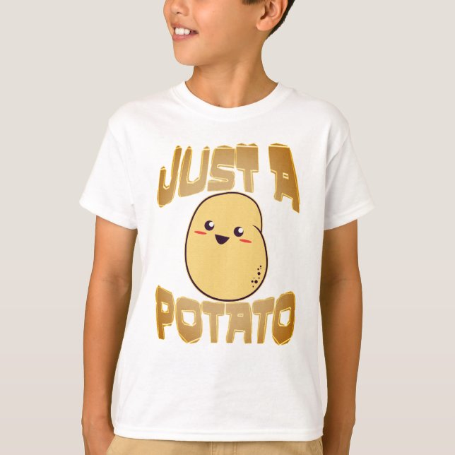 Bara en potatis t shirt (Framsida)