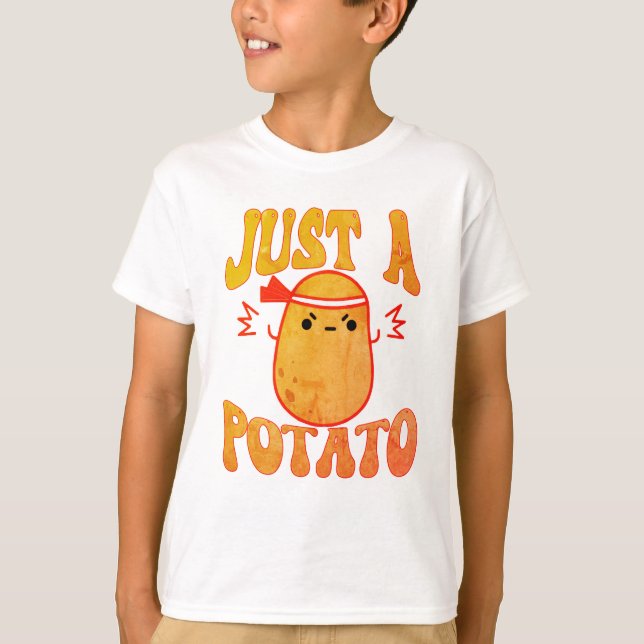 Bara en potatis t shirt (Framsida)