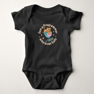Bara en programmerare som älskar katter t shirt
