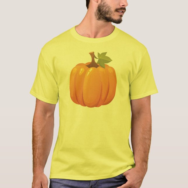 Bara en Pumpkin Halloween Shirt Tee Shirt (Framsida)