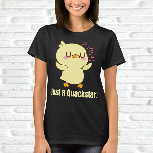 Bara en Quackstjärna! T Shirt (Skapare uppladdad)