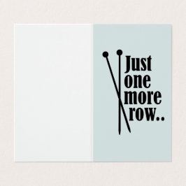 Bara en rad till - kort