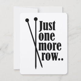 Bara en rad till - kort