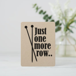 Bara en rad till - kort