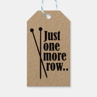 Bara en rad till - presentetikett