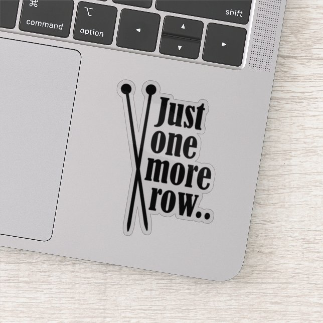 Bara en rad till - vinyldekal klistermärken (Detalj)