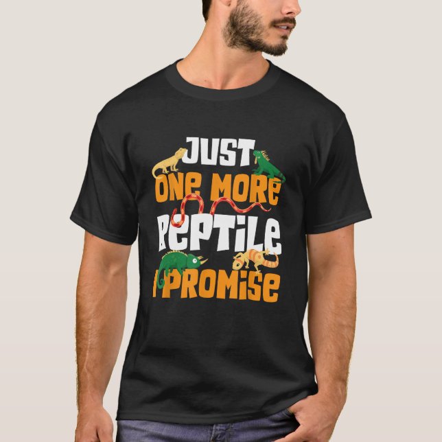 Bara en reptil till, jag lovar Lizard Gecko T Shirt (Framsida)
