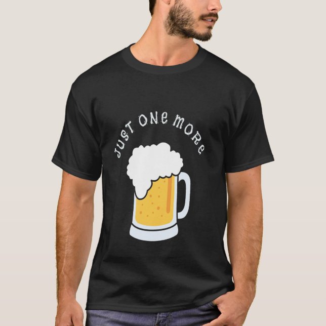 Bara en rolig grafisk design öl drinkare Ap T Shirt (Framsida)