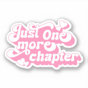 Bara en Rosa i kapitel Groovy Retro Quote Klistermärken