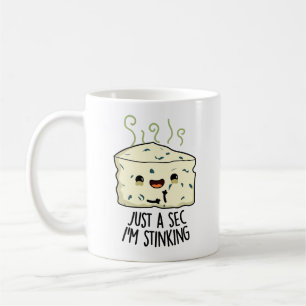Bara en sek som jag är som smakar på Cheese Pun Kaffemugg